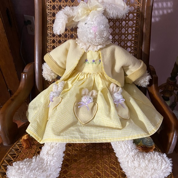 Toys Vintage Adorable Dressed Bunny Poshmark